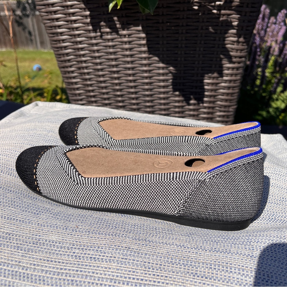 Rothy’s The Flat Brand New without Tags! Grey Mist Color
